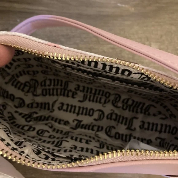 Juicy Couture Angel Crystal/Pink Diamond Berry Sweet Convertible Wristlet - Picture 5 of 13